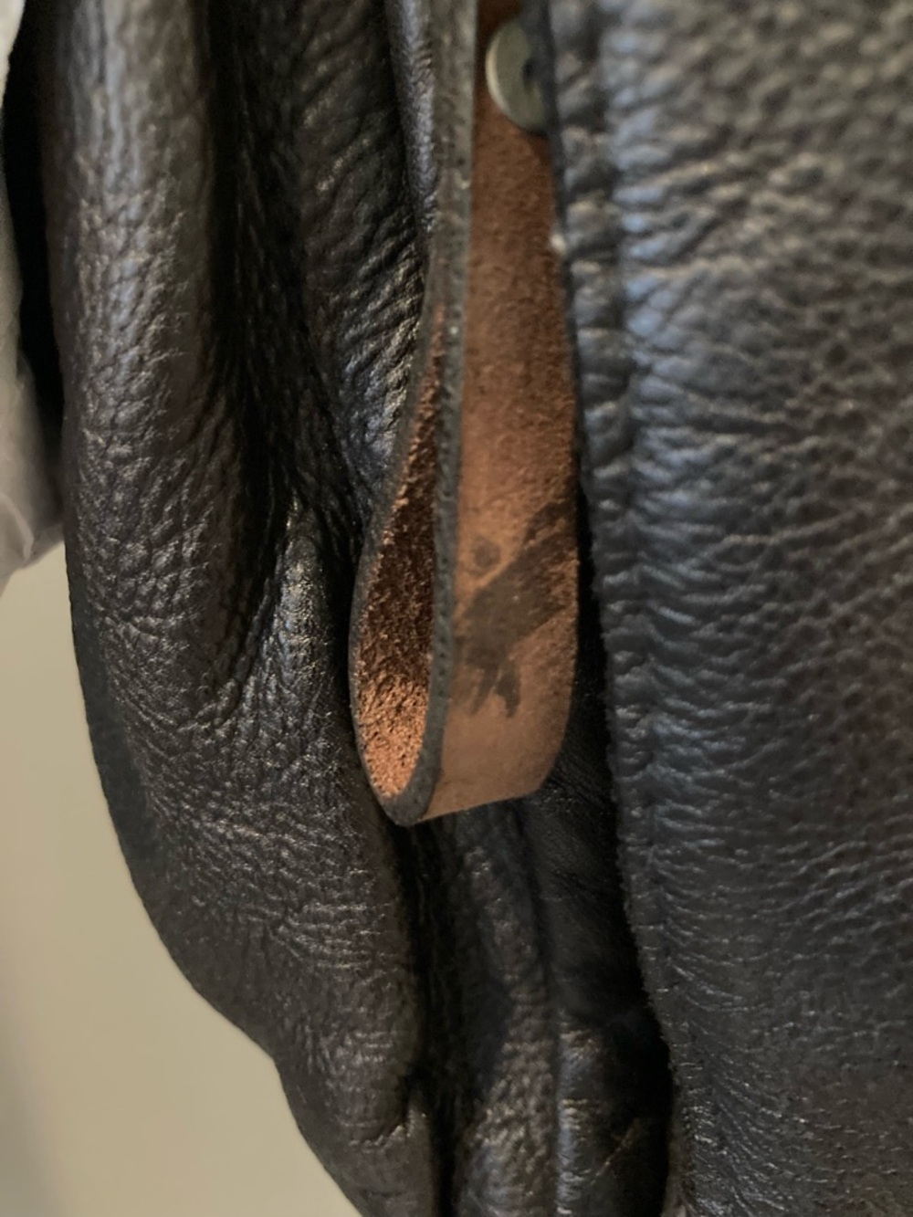 NWT FREE PEOPLE Brigade Leather Backpack in Black - Picture 10 of 10